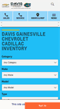 Mobile Screenshot of gainesvillechevy.com